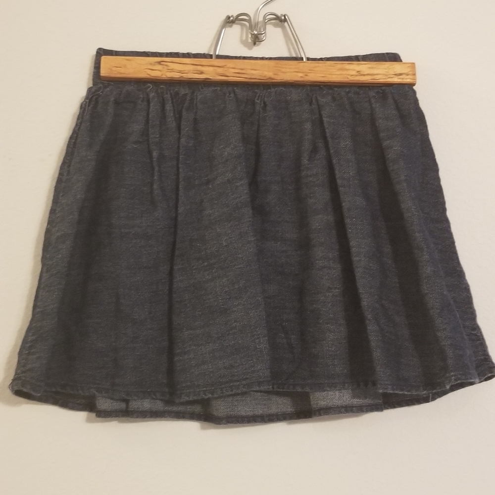 Girls Children's Place Denim Style Skirt w/Shorts